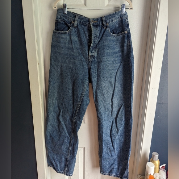 Everlane Rigid Way high waist straight jeans sz 30R - Picture 1 of 7